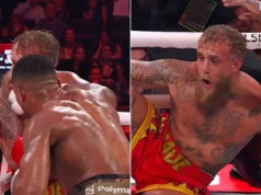 Tak zakończyła się walka Joshua - Paul. Potężny nokaut