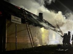 Pożar w Krajnie. Ogień pojawił się na podddaszu