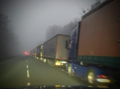 Lubelskie: Już ponad 1000 ciężarówek oczekuje na przekroczenie granicy