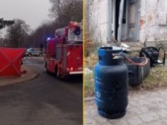 Tragiczny pożar w Zachodniopomorskiem. Jedna osoba nie żyje, ranny strażak