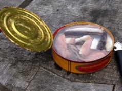 Puszkę po rybie wyrzucaj do tego kosza. Wiedziałeś o tym?