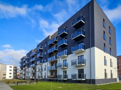 Lokatorzy odebrali klucze. Pierwszy z dwóch nowych bloków przy Łąkowej gotowy do zamieszkania