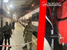 Dwie osoby trafiły do szpitala po zderzeniu dwóch pociągów w centrum Warszawy