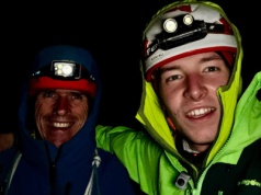 Maks Parys i Damian Granowski jako pierwsi zimowo-klasycznie drogą Malczyka na Kazalnicy