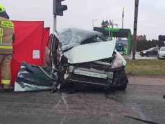 Koło. Śmiertelny wypadek na skrzyżowaniu