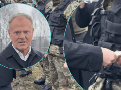 Donald Tusk udał się na granicę. Zdobył się na wyjątkowy gest