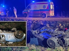 Dramatyczny wypadek w Sutkowie. Pięć młodych osób trafiło do szpitala