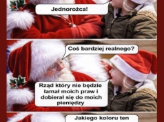 Niektóre życzenia przerastają nawet św. Mikołaja 😉