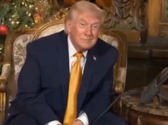 Trump odbierał telefony od dzieci. Ostrzegł przed "złym Mikołajem"