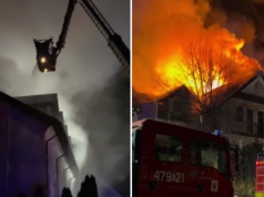 Pożar na Podlasiu. Płonie hotel, ogień pojawił się w nocy