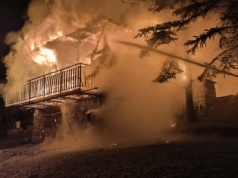Były dwa pożary saun w regionie. Zaczęło się w wigilijny wieczór. Nikt nie ucierpiał