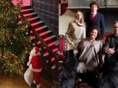 Wigilia w zamku Jana Lubomirskiego-Lanckorońskiego: wpadli święty Mikołaj i DOROSŁE dzieci księcia (ZDJĘCIA)