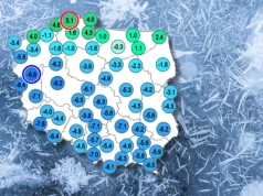 Pogoda rozdarła Polskę na pół. Takiej różnicy temperatur dawno nie było