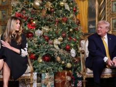 Zdjęcia Melani Trump i jej męża obiegły sieć. Tak spędzili święta