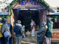 Żywa szopka w parafii pw. Niepokalanego Poczęcia Najświętszej Maryi Panny w Żydowcach w Szczecinie