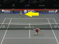 Zakończenie seta z pompą. W roli głównej Iga Świątek