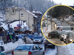 Gigantyczne korki w Tatrach po świętach. "Sytuacja na drogach jest dramatyczna"