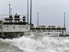 Zagrożenie sztormem we wschodniej części strefy brzegowej