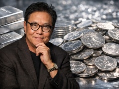 Srebro po 200 USD? Kiyosaki prognozuje eksplozję cen w 2026 roku