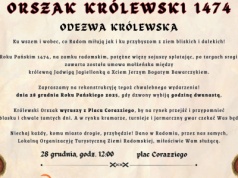 Orszak Królewski 1474, zaręczyny Jadwigi Jagiellonki na radomskim zamku