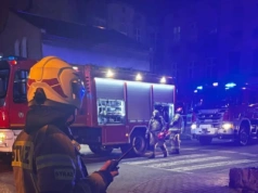 Wybuch pieca w budynku mieszkalnym