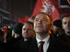 Tak przywitali Nawrockiego w Poznaniu. Nagranie mówi wszystko