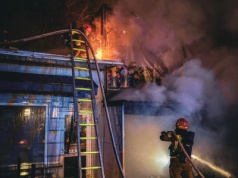 Warszawa. Pożar targowiska przy Bakalarskiej. Podejrzany zatrzymany