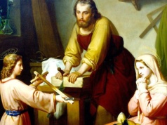 Krzyż w życiu Świętej Rodziny