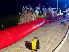 Cofka na rzece, pogotowie przeciwpowodziowe. Stan pogotowia w Elblągu