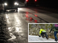 Kilkadziesiąt osób z urazami tylko w jednym szpitalu. Pogoda wciąż niebezpieczna