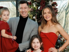 Robert Lewandowski w Warszawie. Zaprowadził swoje córki do wyjątkowego miejsca