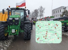 Rolnicy wyjadą na drogi w całej Polsce. Mapa protestów 30.12.2025