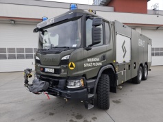 Kolejna Scania dla wojskowych strażaków z Powidza