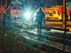 Nie żyje mężczyzna. Przejechał po nim pociąg (ZDJĘCIA)