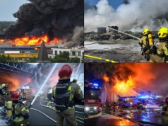 Pożary hal przetoczyły się przez Polskę