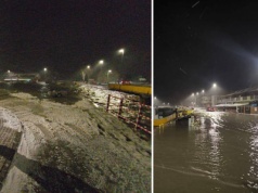 Cofka na Zalewie Wiślanym, woda zalała Frombork. Policja apeluje do mieszkańców