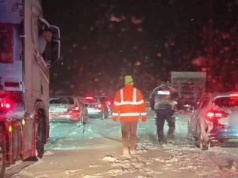 Drogowy armagedon na S7! Setki ludzi uwięzionych w autach, na ratunek rusza... miasto Ostróda