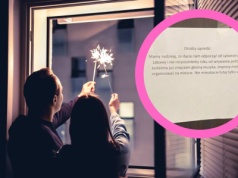 Taką karteczkę powiesili przed sylwestrem. "Nie mieszkacie tu tylko wy"