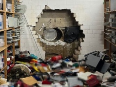 Historia jak z Hollywood. Złodzieje przewiercili się do skarbca w banku