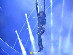 Justyna Steczkowska przeniosła Eurowizję do Katowic. Później wskoczyła w białe body