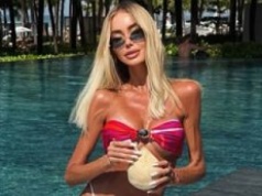 Julia Dybowska żegna Wietnam, eksponując ekstremalnie szczupłą sylwetkę na leżaku (ZDJĘCIA)