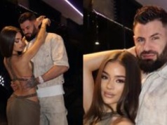 Wojtek Gola i Sofi epatują MIŁOŚCIĄ na sylwestrowej sesji zdjęciowej. HOT? (FOTO)