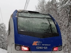 Pociąg PKP zderzył się z drzewem. Ludzie utknęli w lesie bez ogrzewania