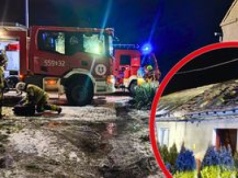 Strażacy z Piły nie mieli dziś spokojnego Sylwestra