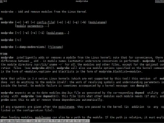 Porady Admina: modprobe