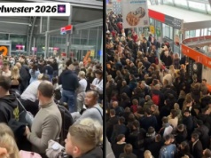 Lotnisko w Modlinie poległo w sylwestra. Koczujący ludzie krzyczeli "pomocy"