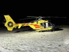 Interwencja służb w Brzezince. Nieprzytomny mężczyzna, na miejsce wezwano śmigłowiec LPR