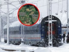 Pociąg utknął w zaspie. 180 osób uwięzionych