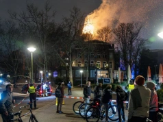 Burdy w Holandii. Niespokojna noc sylwestrowa