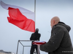 Pałac Prezydencki. Pierwsza uroczysta zmiana flagi